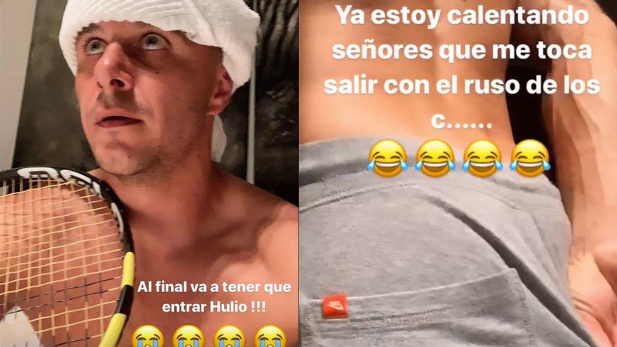 El show de Joaquín viendo Nadal ganar su 19º Grand Slam: de su imitación, a “El ‘cortao’ que te enseñé Rafa, pisha” El show de Joaquín viendo Nadal ganar su 19º Grand Slam: de su imitación, a “El ‘cortao’ que te enseñé Rafa, pisha”