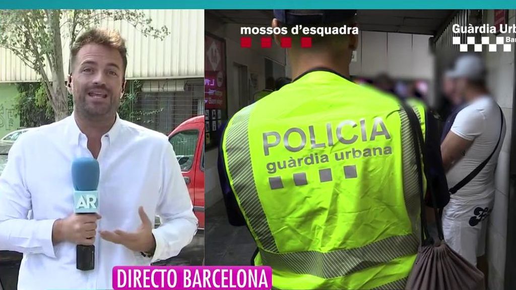Gran redada contra los carteristas en Barcelona