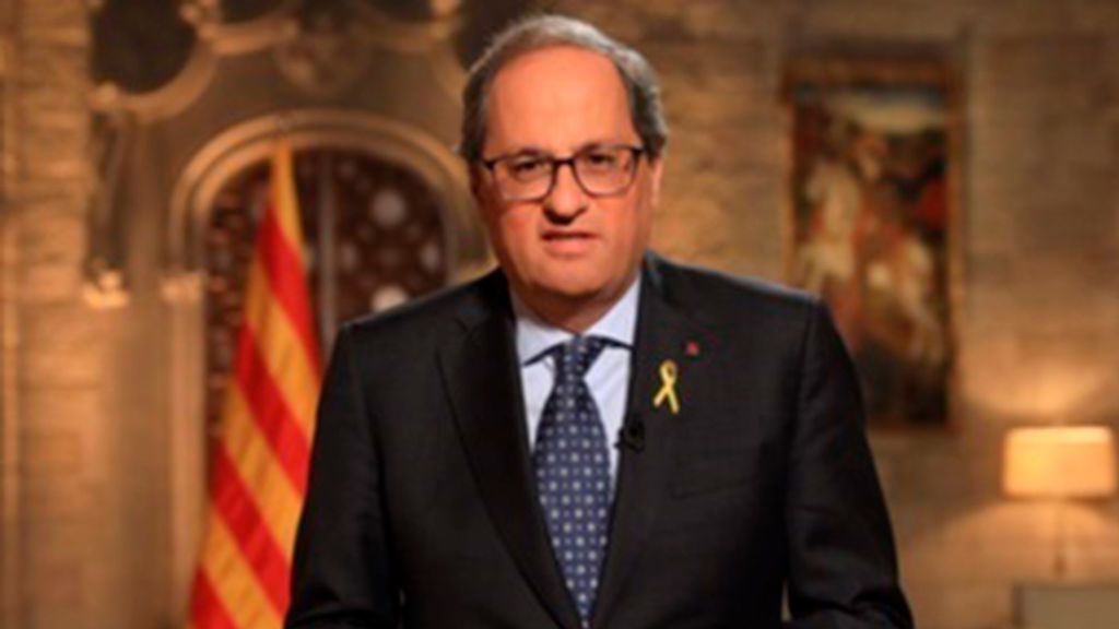 Torra llama a la unidad de los catalanes frente "un largo y penoso asedio" Torra llama a la unidad de los catalanes frente "un largo y penoso asedio"
