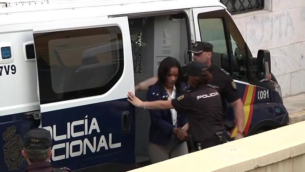 La llegada de Ana Julia al juzgado