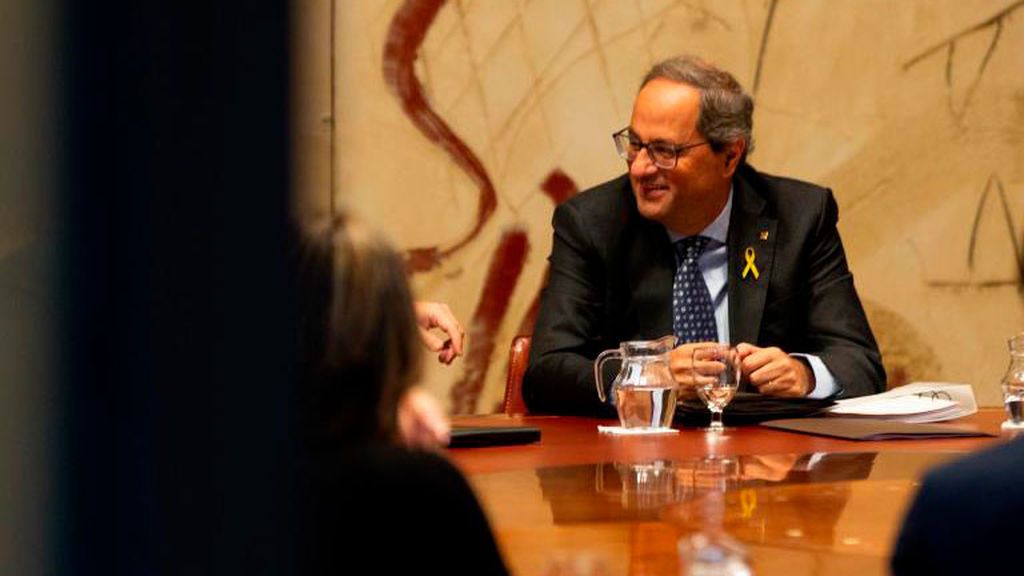 Torra, juicio por los lazos amarillos y pleno de política general el mismo día Torra, juicio por los lazos amarillos y pleno de política general el mismo día