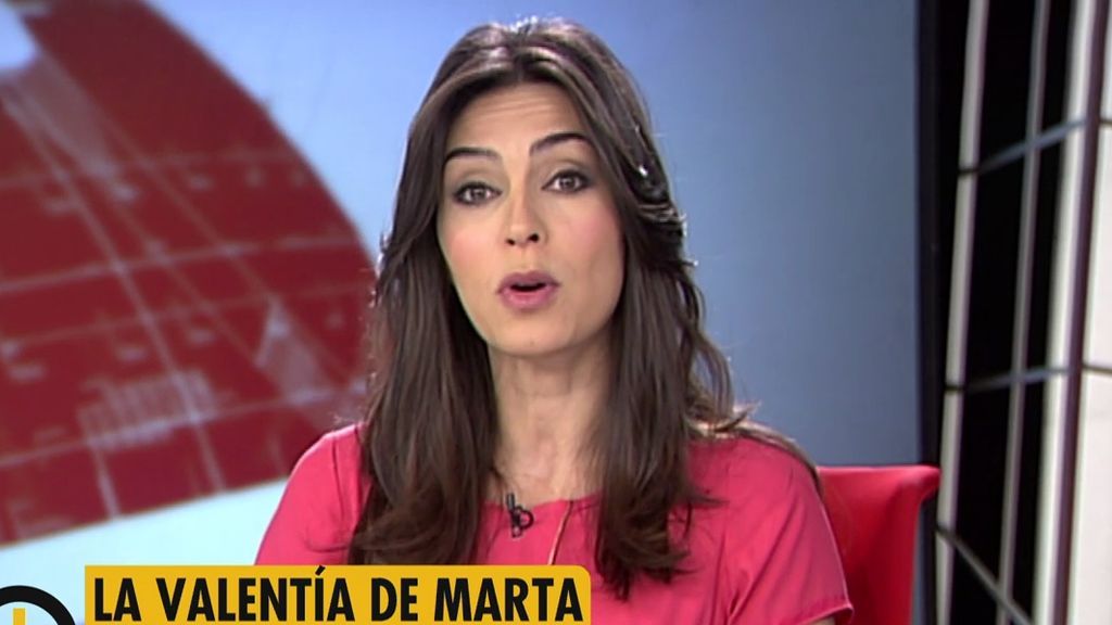Marta Fernández es la periodista que ha sido acosada durante dos años