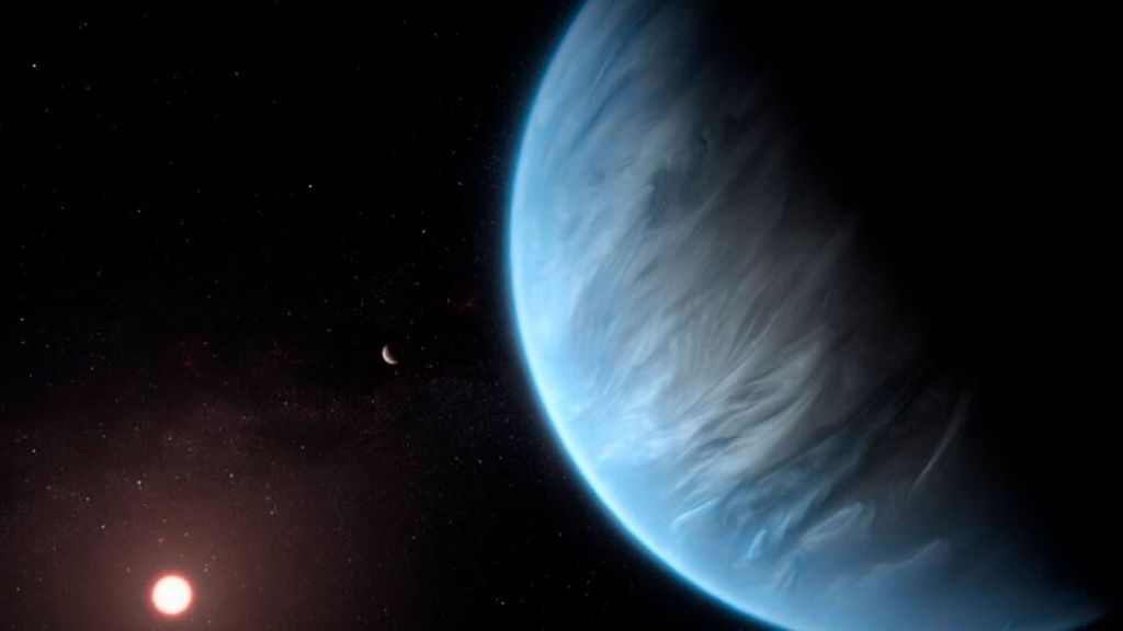 Encuentran agua en la atmósfera de un exoplaneta potencialmente habitable Encuentran agua en la atmósfera de un exoplaneta potencialmente habitable