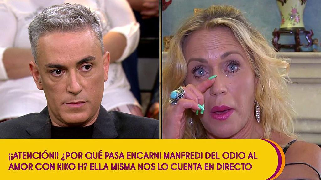 Insólito: Kiko Hernández pide perdón en directo a su exsuegra, Encarni Manfredi