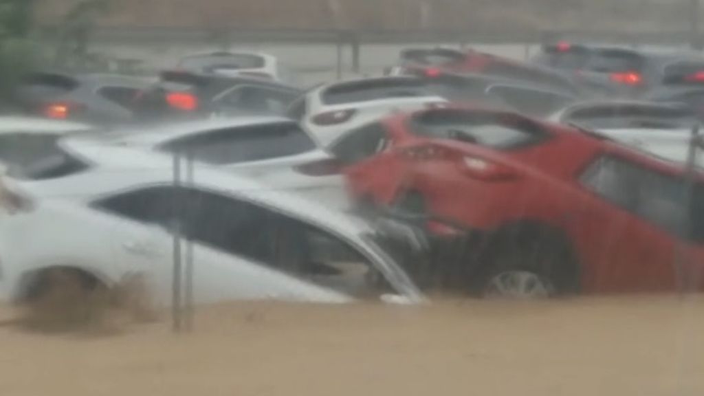 Los estragos de la gota fría en Valencia y Alicante