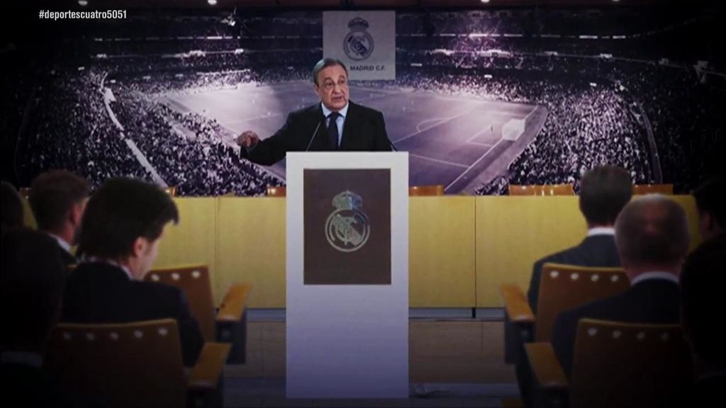 Florentino Pérez reconoce el interés del Real Madrid en Mbappé