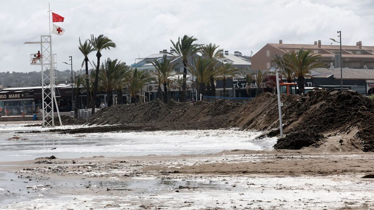 Alerta roja por DANA: Primer aviso del riesgo  de un Medicane, un ciclón mediterráneo, en nuestro país