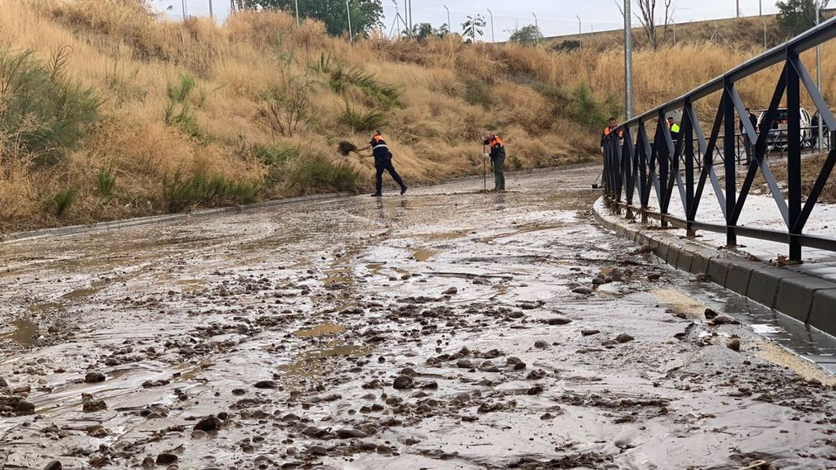 La gota fría inunda Andalucía de madrugada La gota fría inunda Andalucía de madrugada
