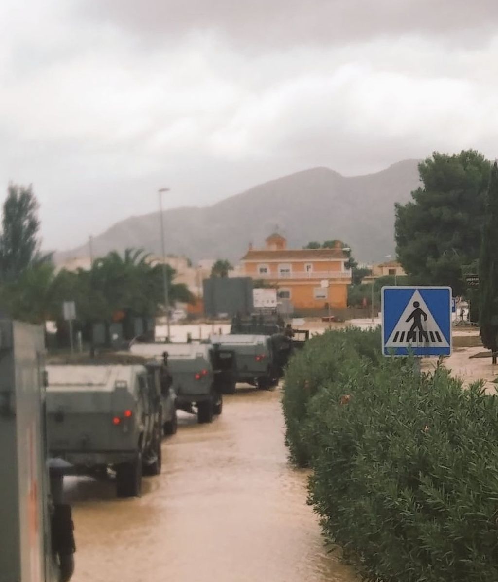 Las espectaculares imágenes de los boinas verdes en acción por la DANA