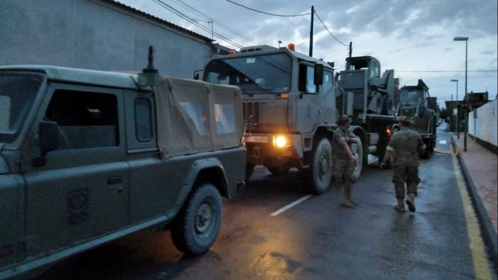 Las espectaculares imágenes de los boinas verdes en acción por la DANA