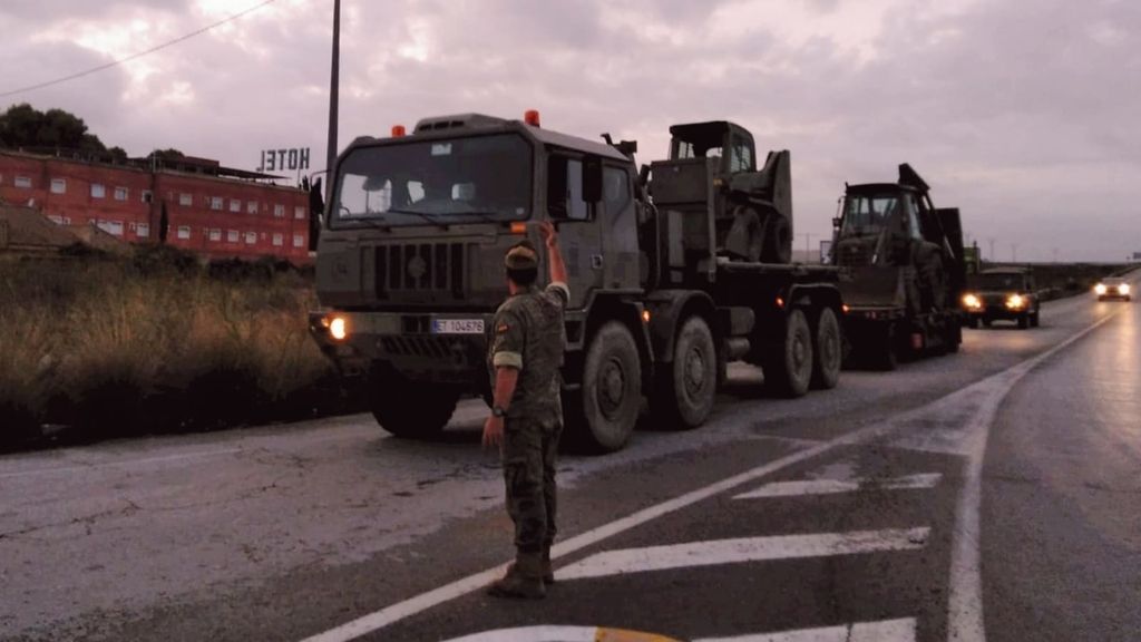 Las espectaculares imágenes de los boinas verdes en acción por la DANA