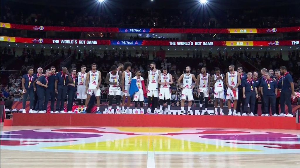 Francia queda tercera en la Copa del Mundo FIBA de China 2019