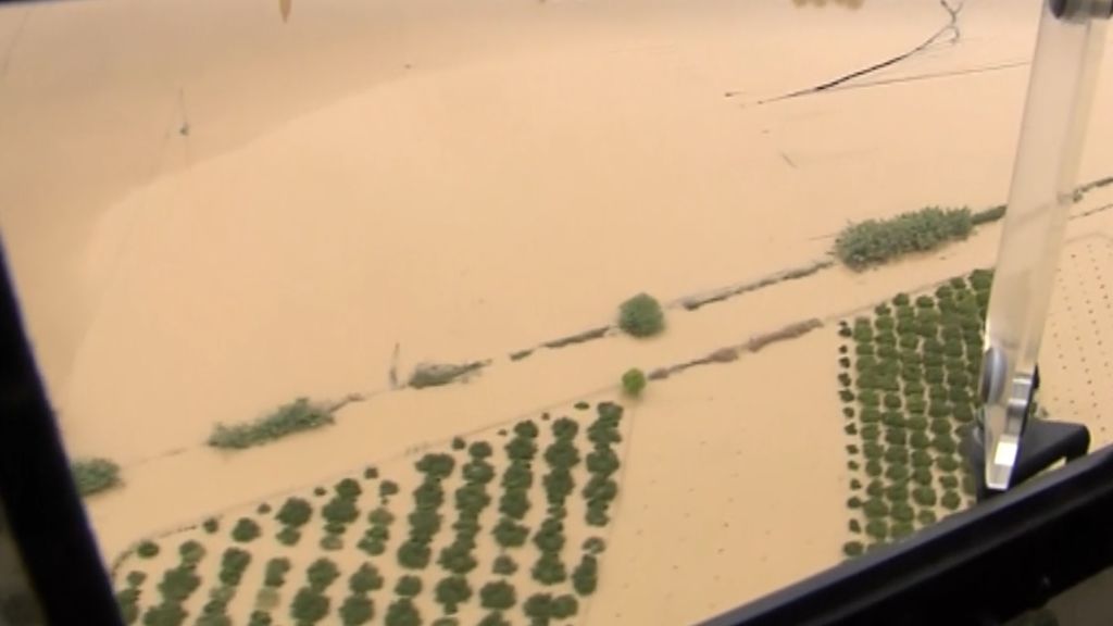 Las fuertes tormentas arruinan los cultivos: miles de hectáreas han sido arrasadas por la lluvia
