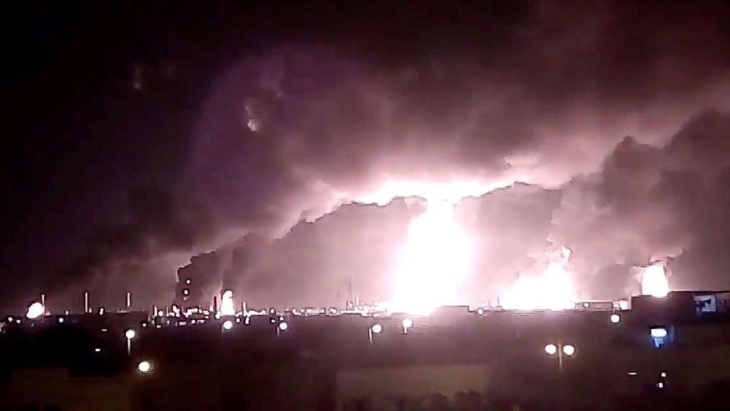 Ataque con drones a dos refinerías saudíes