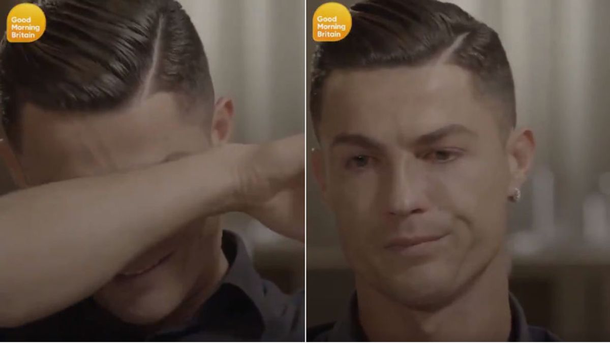 Cristiano Ronaldo rompe a llorar al recordar unas imágenes de su padre fallecido por alcoholismo Cristiano Ronaldo rompe a llorar al recordar unas imágenes de su padre fallecido por alcoholismo