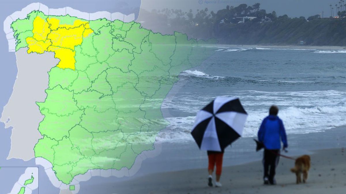 Avisos amarillos: las tormentas avanzan hacia Galicia y Asturias