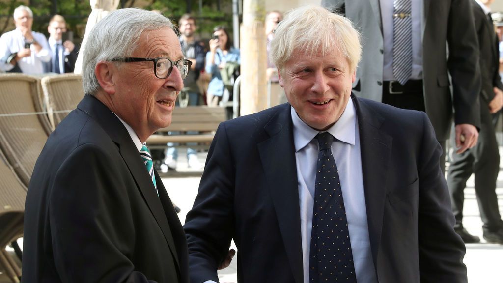 Brexit: El 'Increíble Hulk' es recibido por el presidente de la Comisión Europea Brexit: El 'Increíble Hulk' es recibido por el presidente de la Comisión Europea