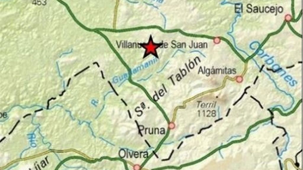 Un terremoto de magnitud 3,9 hace temblar a la provincia de Sevilla Un terremoto de magnitud 3,9 hace temblar a la provincia de Sevilla