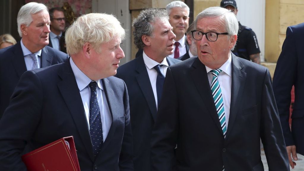 Boris Johnson escenifica avances negociadores que Bruselas desmiente Boris Johnson escenifica avances negociadores que Bruselas desmiente