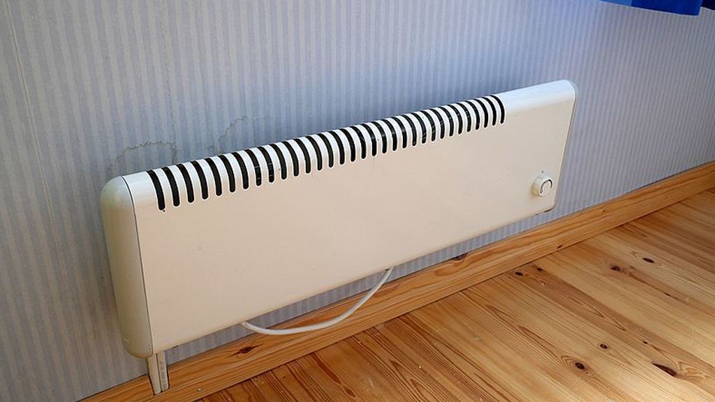 White_electric_radiator