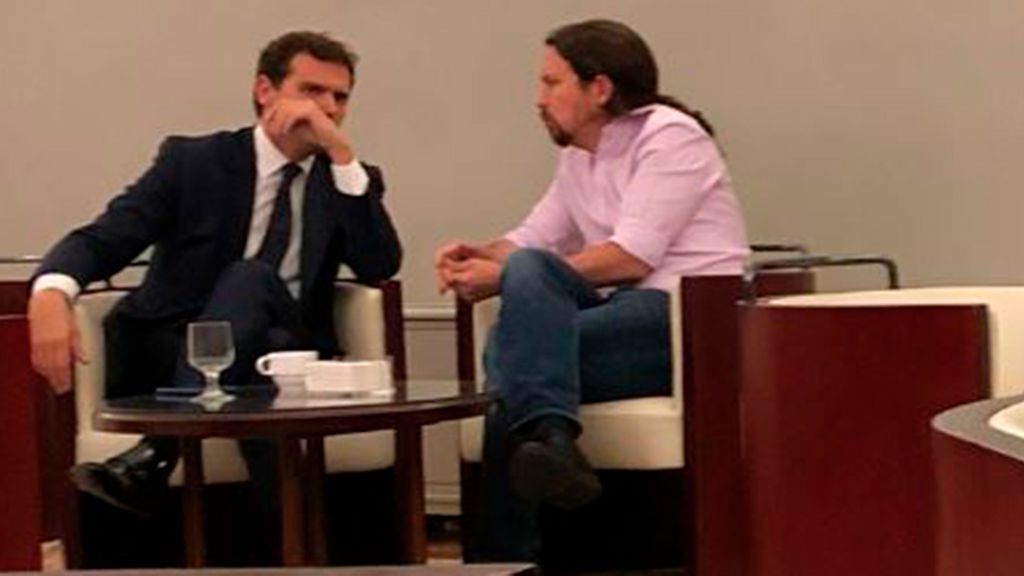 Una foto de Rivera e Iglesias desata la polémica Una foto de Rivera e Iglesias desata la polémica
