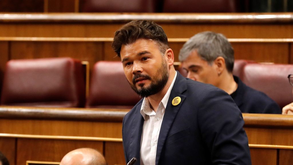 Rufián a Sánchez: "La gente está hasta los 'bemoles' de todos nosotros'