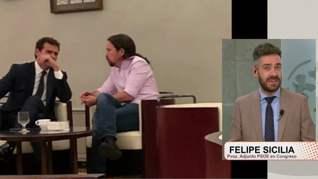 Felipe Sicilia, sobre la foto de Iglesias y Rivera: “No sé por qué se han ofendido”