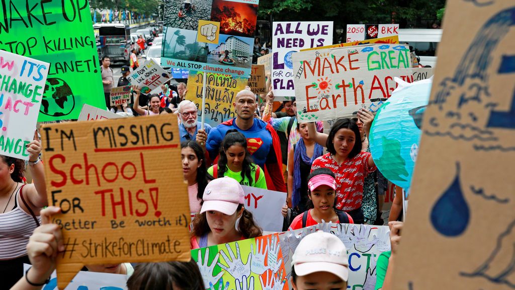 Huelga por el clima en todo el mundo