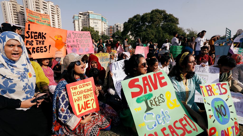 Huelga por el clima en todo el mundo