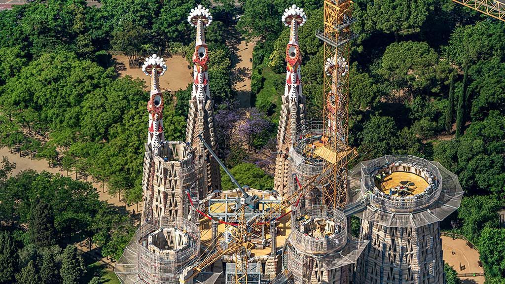 Las obras de la Sagrada Familia entran en la recta final y estarán acabadas en 2026 Las obras de la Sagrada Familia entran en la recta final y estarán acabadas en 2026