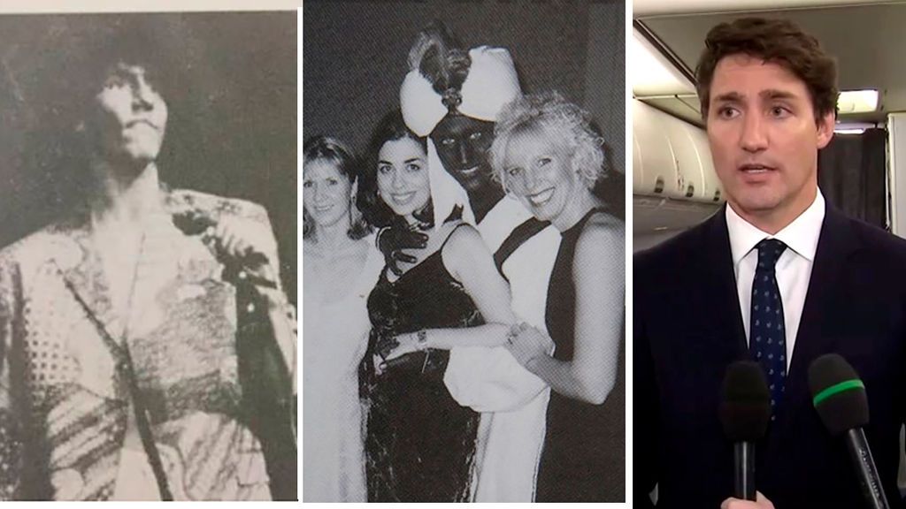 Un borrón en la campaña: salen a la luz más fotos de Trudeau con la cara pintada de negro Un borrón en la campaña: salen a la luz más fotos de Trudeau con la cara pintada de negro