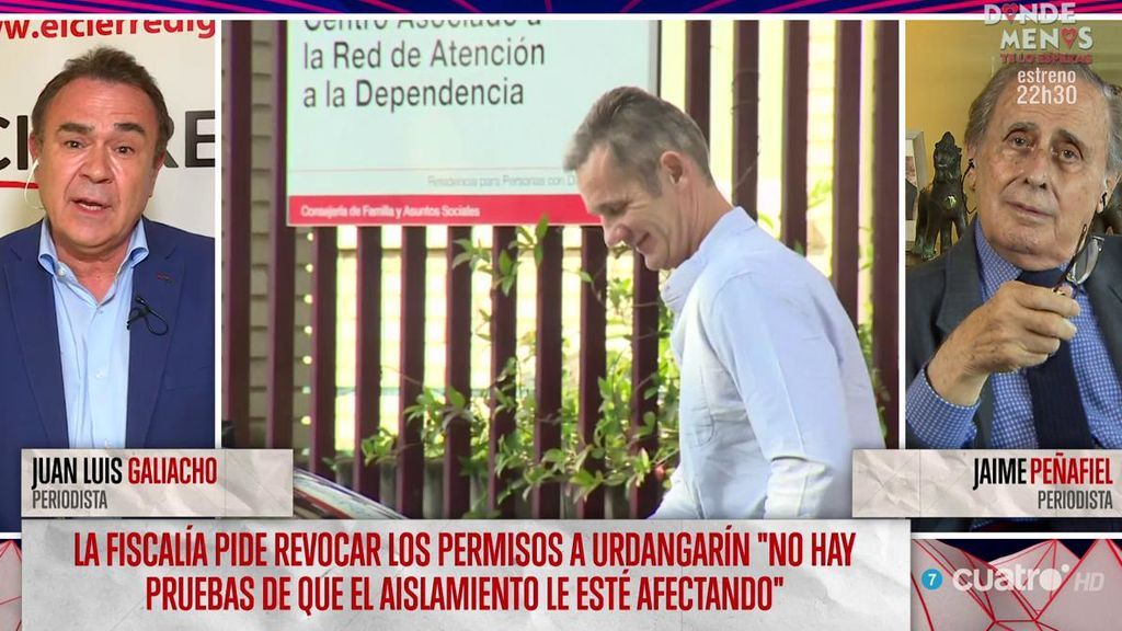 La defensa de Peñafiel a Urdangarin