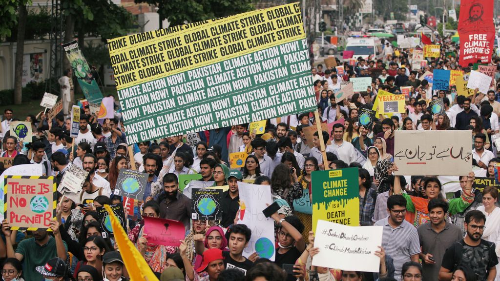 Huelga por el clima en todo el mundo