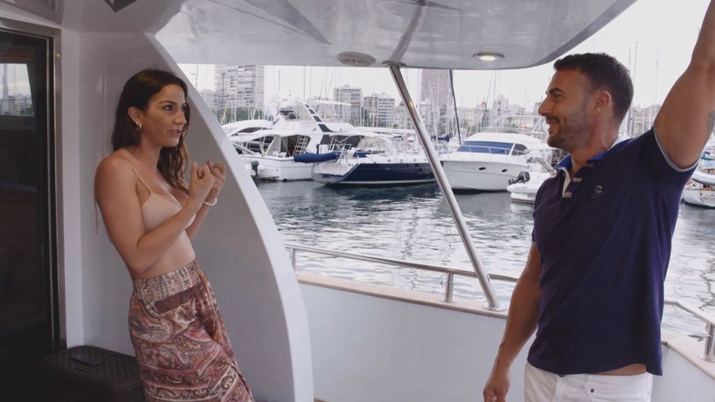 Tamara y Lorena, en alta mar