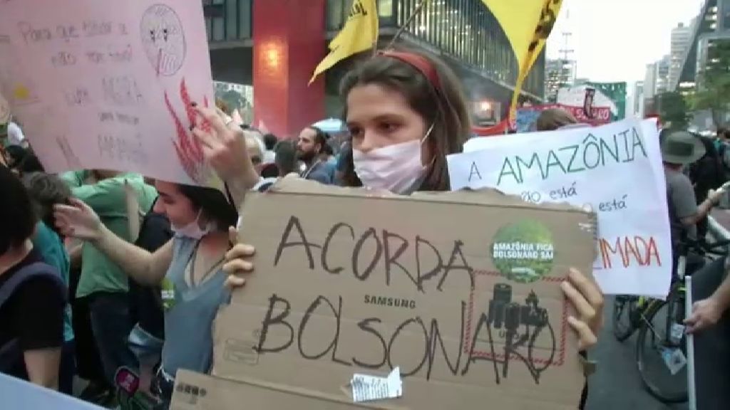 Los jóvenes brasileños se unen a las protestas mundiales contra el cambio climático