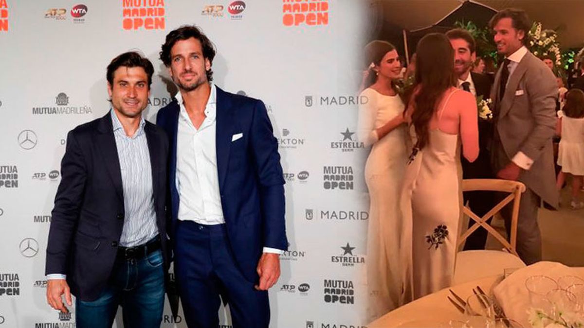 David Ferrer revienta la exclusiva de Feliciano López: Filtra las imágenes de la boda del tenista con Sandra Gago