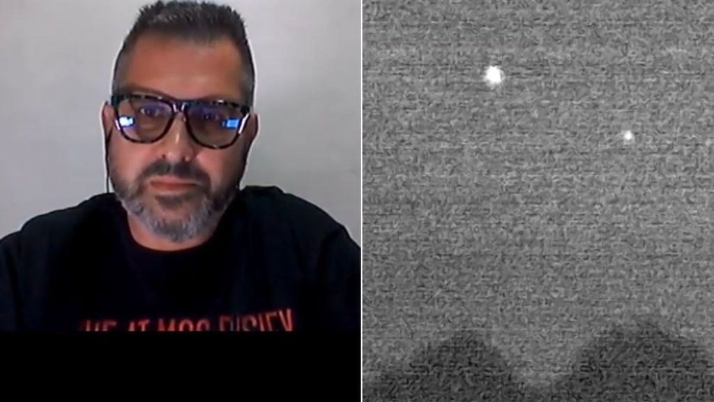 Sorpresa en los cielos: Rafa Balaguer capta dos misteriosas 'lunas' en la noche