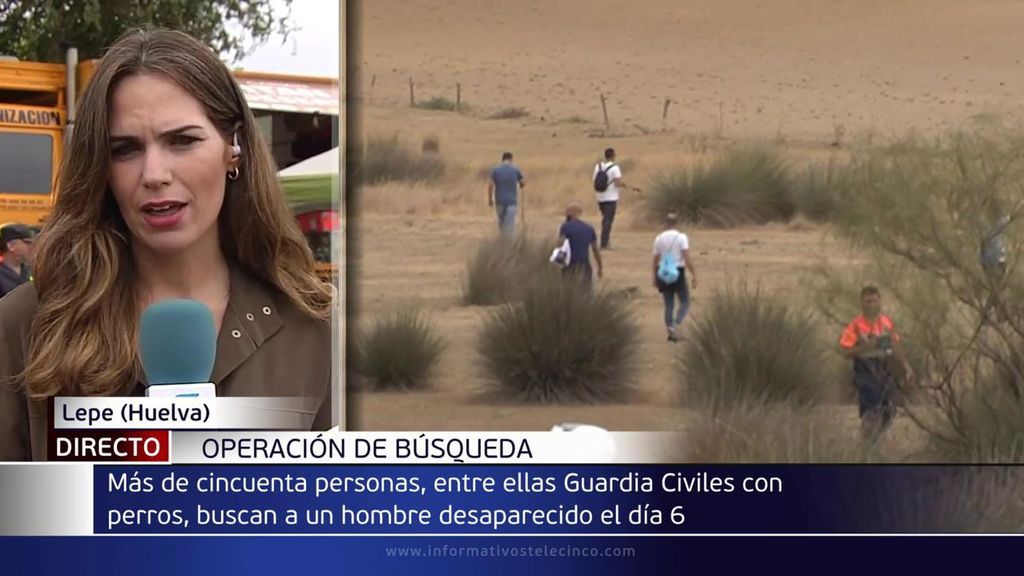 Operación búsqueda: más de 50 personas buscan a un hombre con Alzheimer desaparecido en Huelva el día 6