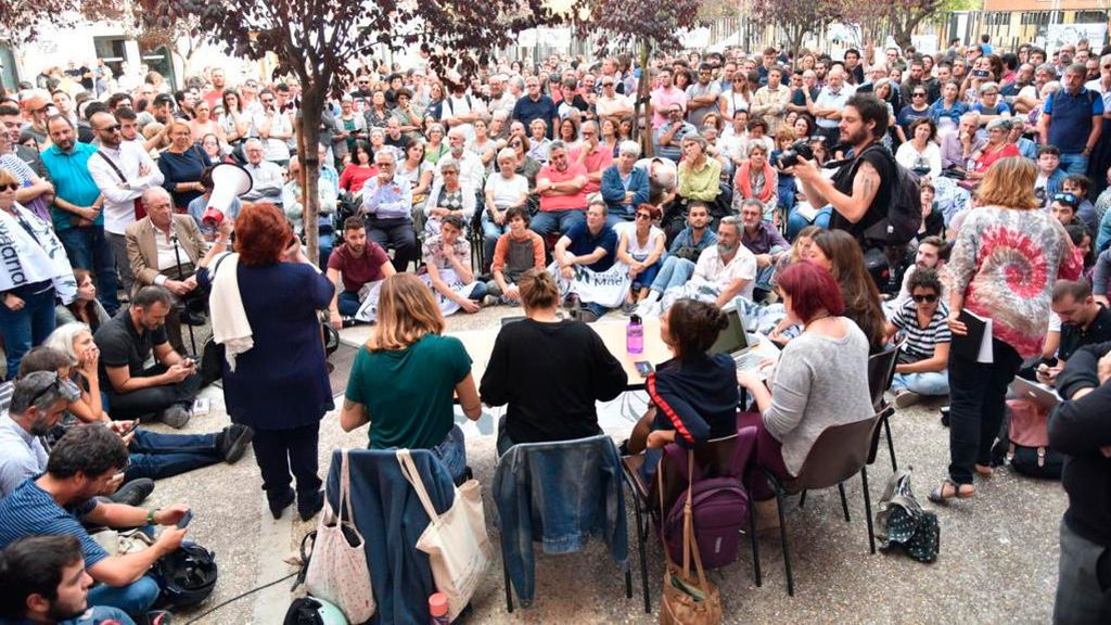 Más Madrid debate el futuro de Errejón de cara al 10-N en una asamblea callejera Más Madrid debate el futuro de Errejón de cara al 10-N en una asamblea callejera