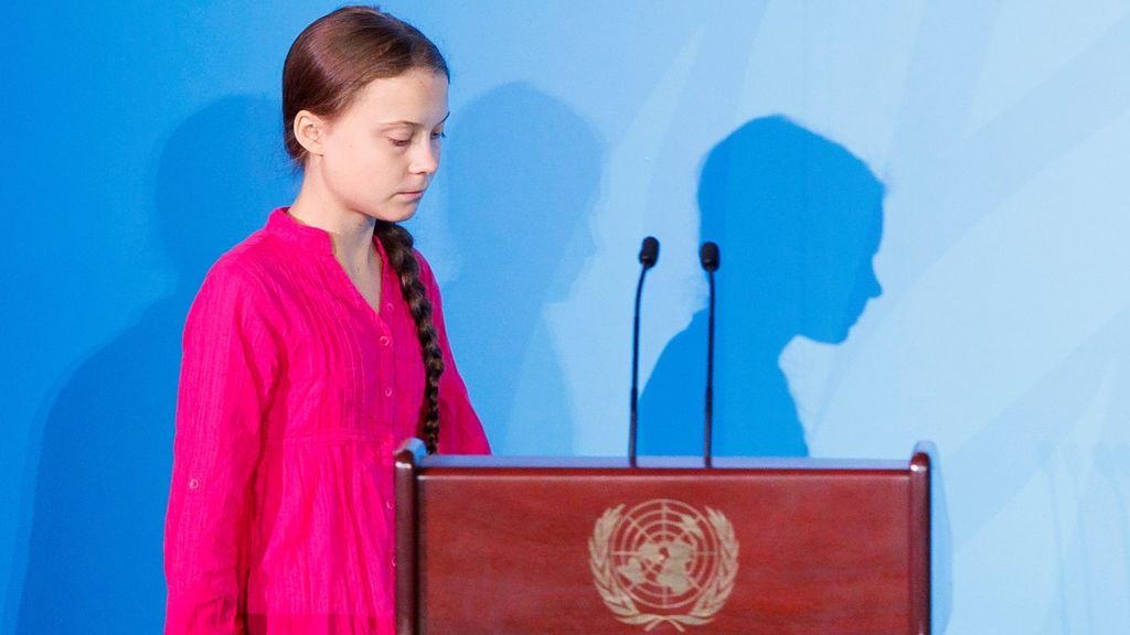 A Greta Thunberg se le ha torcido el gesto literalmente con la llegada de Donald Trump