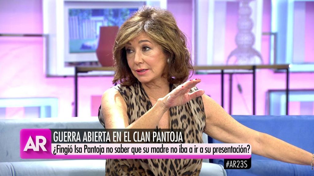 Ana Rosa censura las palabras de Irene Rosales sobre Isa Pantoja: "Nadie debe meterse en la relación entre una madre y una hija"