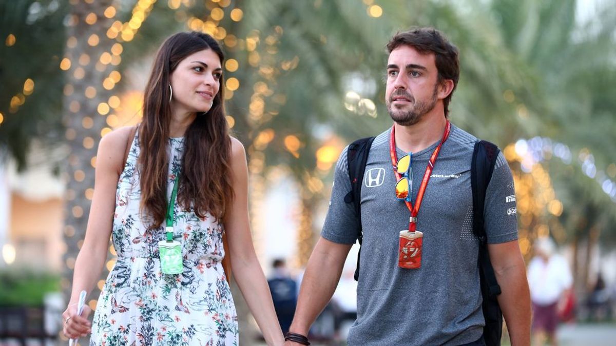 Linda Morselli, novia de Fernando Alonso, aclara si está embarazada: "No he bebido cerveza"