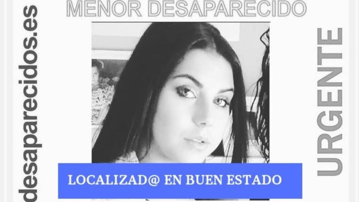 Localizan en buen estado a Cristina Espinar, la menor de 15 años desaparecida en Colmenar Viejo