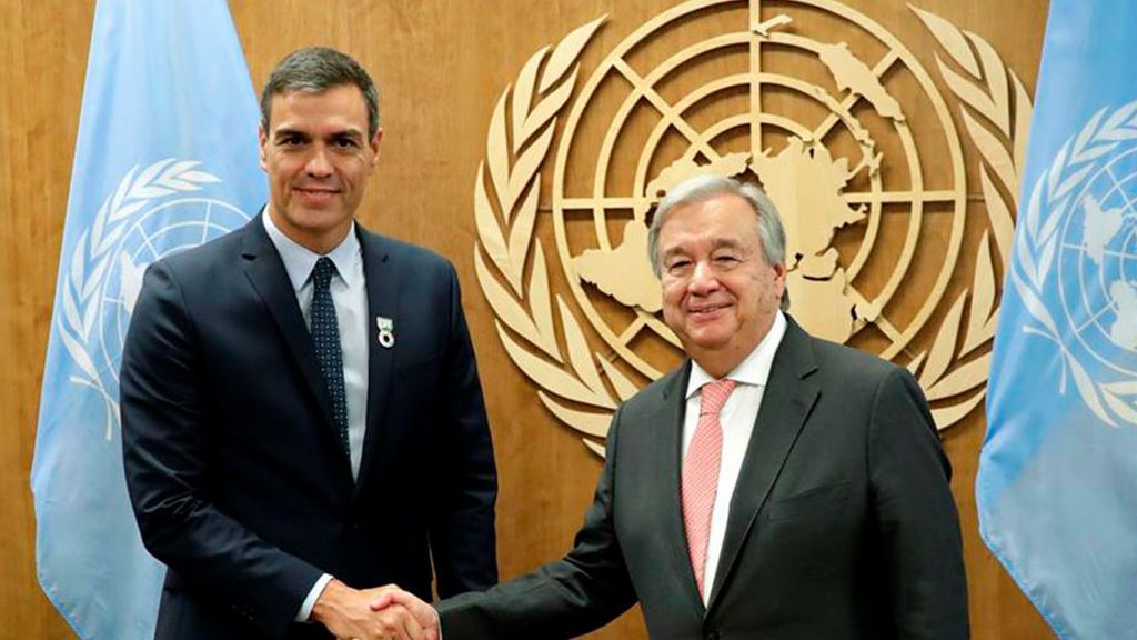 Sánchez en Nueva York: no es campaña, pero lo parece Sánchez en Nueva York: no es campaña, pero lo parece