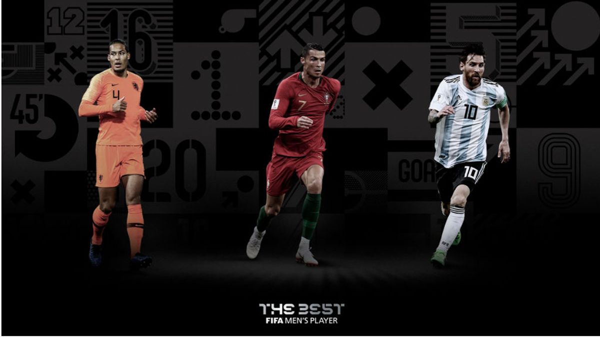 Van Dijk quiere comer en la mesa de Cristiano y Messi: favorito a llevarse el 'The Best' Van Dijk quiere comer en la mesa de Cristiano y Messi: favorito a llevarse el 'The Best'