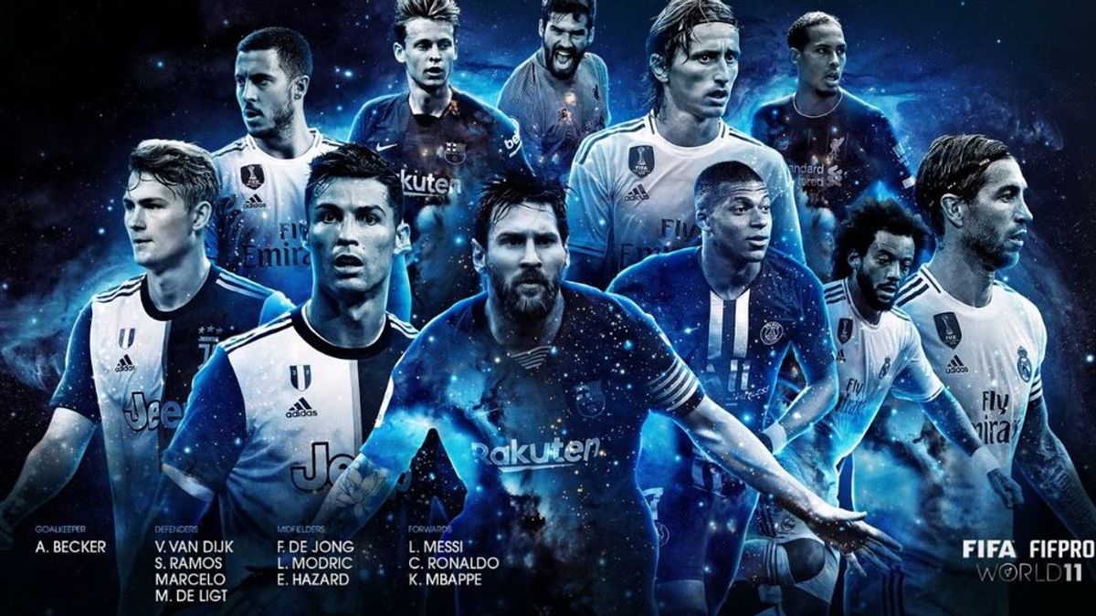 Messi, Hazard, Ramos, Modric, De Jong y Marcelo, dentro del once ideal del 'The Best' Messi, Hazard, Ramos, Modric, De Jong y Marcelo, dentro del once ideal del 'The Best'