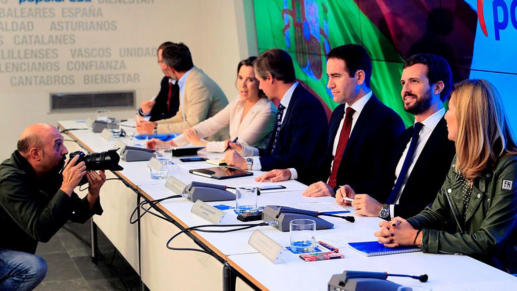 Pablo Casado, en el Comité Ejecutivo del PP Pablo Casado, en el Comité Ejecutivo del PP