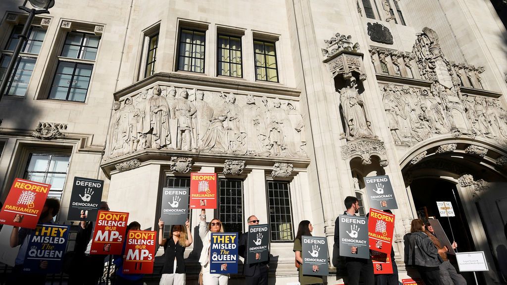 El TS del Reino Unido decide este martes sobre el Brexit y el cierre del Parlamento El TS del Reino Unido decide este martes sobre el Brexit y el cierre del Parlamento