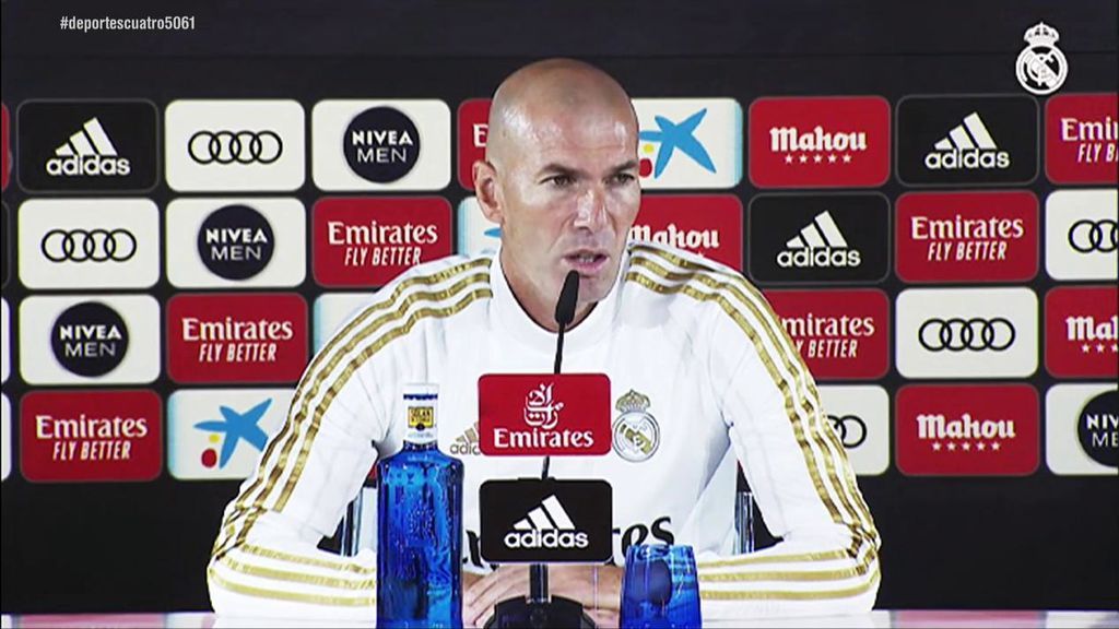 Zidane pide respeto: "Aquí cada uno opina, que si la preparación es mala, que si este también es malo"