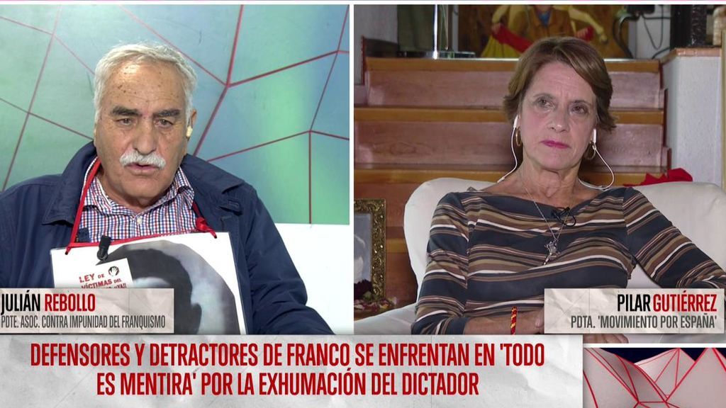 Fuerte discusión entre Pilar Gutierrez y Julian Rebollo